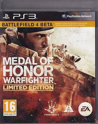 Medal of Honor Warfighter Limited Edition - PS3 (B Grade) (Used) (eng)